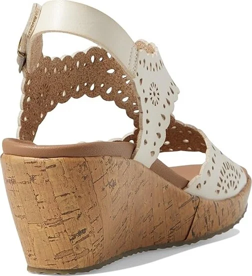 SKECHERS Beverlee - Easy To Adore Women's Shoes Off-White : 10 B - Medium - Image 4