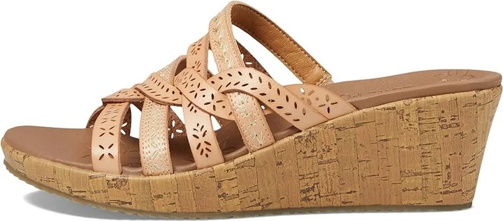SKECHERS Beverlee - New Resort Women's Shoes Natural : 6.5 B - Medium, Synthetic - Image 5