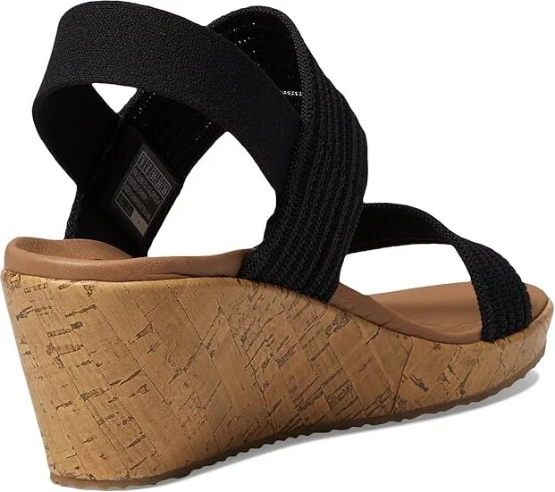 SKECHERS Beverlee - Sheer Luck Women's Shoes Black : 5.5 B - Medium, Textile - Image 4