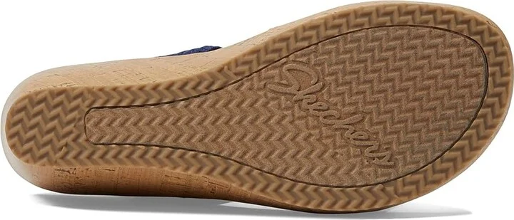 SKECHERS Beverlee - Sheer Luck Women's Shoes Navy : 5.5 B - Medium, Textile - Image 3