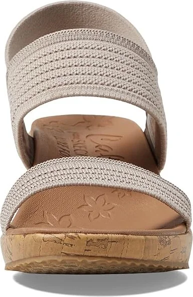 SKECHERS Beverlee - Sheer Luck Women's Shoes Taupe : 5.5 B - Medium, Textile - Image 2