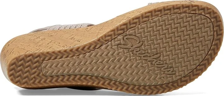 SKECHERS Beverlee - Sheer Luck Women's Shoes Taupe : 5.5 B - Medium, Textile - Image 3