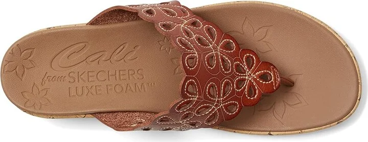 SKECHERS Beverlee - Summer Spirit Women's Sandals Luggage : 11 B - Medium, Synthetic - Image 2