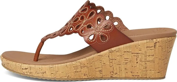 SKECHERS Beverlee - Summer Spirit Women's Sandals Luggage : 11 B - Medium, Synthetic - Image 6