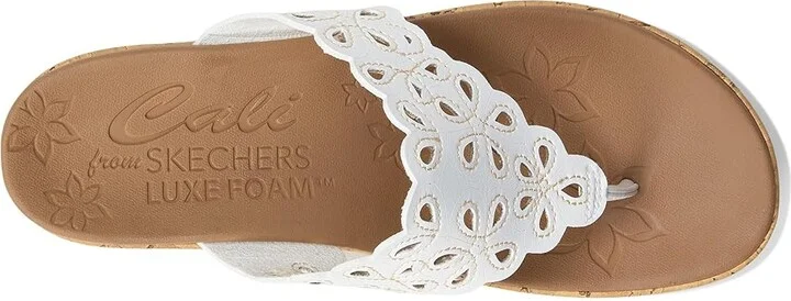 SKECHERS Beverlee - Summer Spirit Women's Sandals White : 11 B - Medium, Synthetic - Image 2