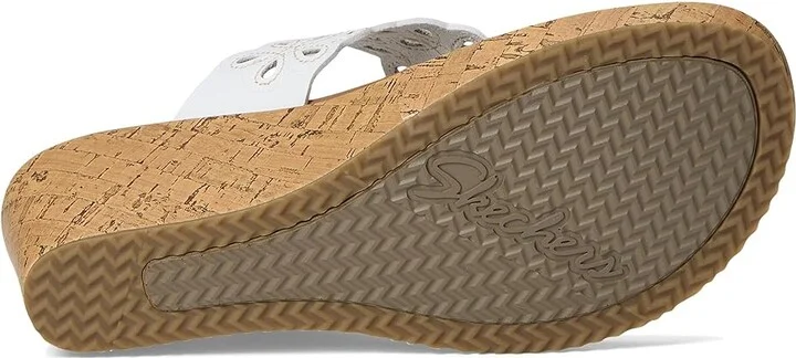 SKECHERS Beverlee - Summer Spirit Women's Sandals White : 11 B - Medium, Synthetic - Image 3