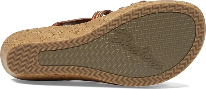 SKECHERS Beverlee - Tiger Posse Women's Sandals Luggage : 5 B - Medium, Synthetic - Image 4