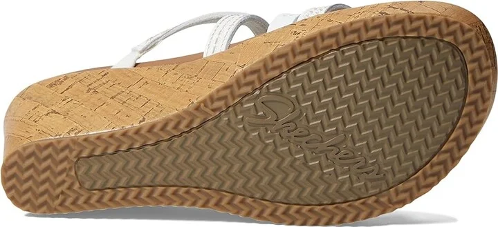 SKECHERS Beverlee - Tiger Posse Women's Sandals White : 5.5 B - Medium, Synthetic - Image 4