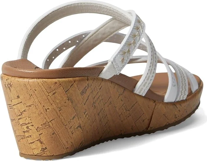SKECHERS Beverlee - Tiger Posse Women's Sandals White : 5.5 B - Medium, Synthetic - Image 5