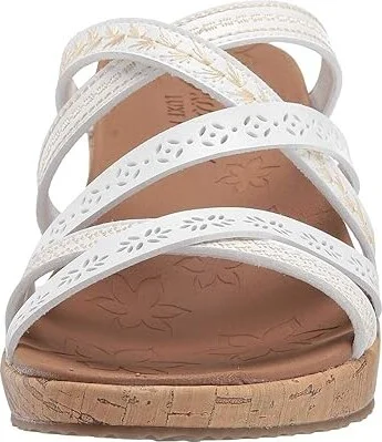 SKECHERS Beverlee - Tiger Posse Women's Sandals White : 5.5 B - Medium, Synthetic - Image 6