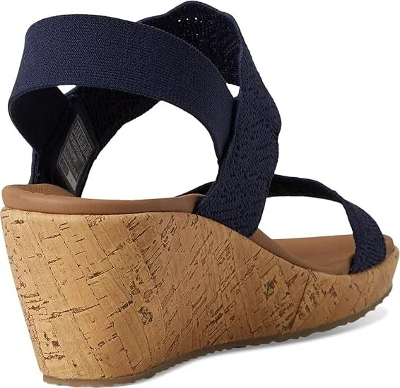 SKECHERS Beverlee - Timeless Touch Women's Sandals Navy : 6.5 B - Medium, Rubber - Image 4