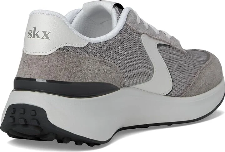 SKECHERS Blvd Retro Revival Women's Shoes Grey : 9.5 B - Medium, Suede - Image 4