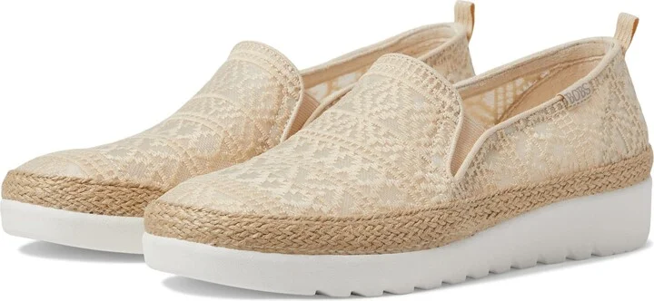 Skechers BOBS Women's Flexpadrille Hi-Crisp Meadow Espadrille