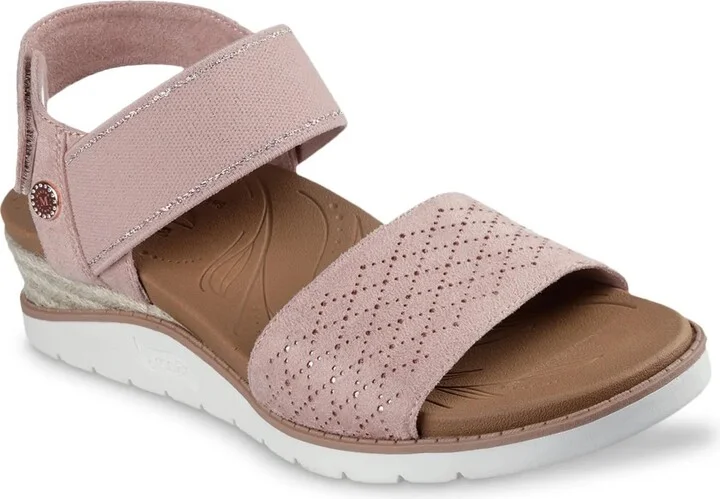 Skechers BOBS x Martha Stewart ArchFit Beach Kiss Wedge Sandal