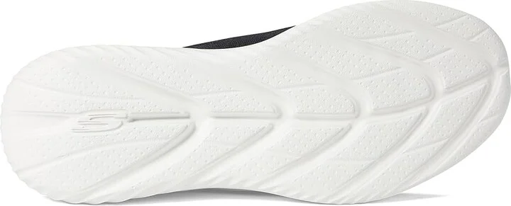 SKECHERS Bounder 2.0 Emerged Hands Free Slip-Ins Men's Shoes Black/White : 7 D - Medium, Synthetic/Textile - Image 3