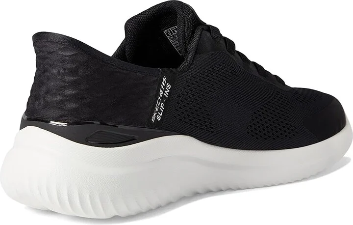SKECHERS Bounder 2.0 Emerged Hands Free Slip-Ins Men's Shoes Black/White : 7 D - Medium, Synthetic/Textile - Image 4