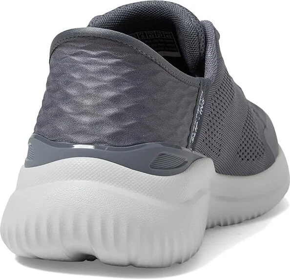 SKECHERS Bounder 2.0 Emerged Hands Free Slip-Ins Men's Shoes Charcoal : 9 D - Medium, Synthetic/Textile - Image 4