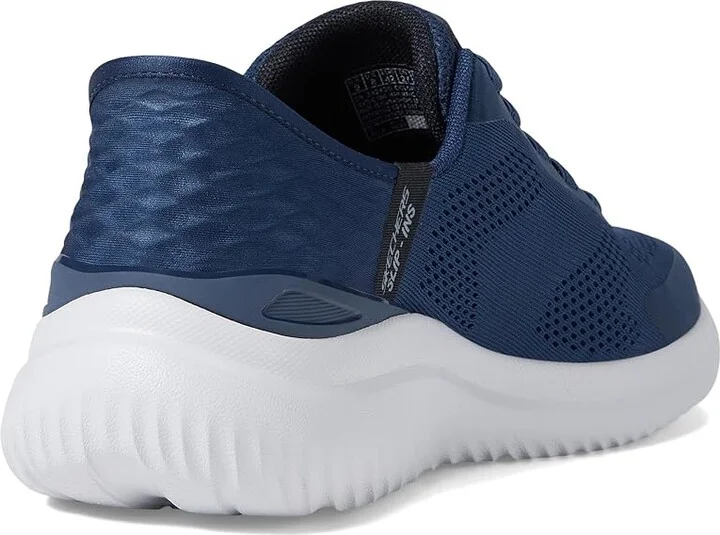 SKECHERS Bounder 2.0 Emerged Hands Free Slip-Ins Men's Shoes Navy : 7.5 D - Medium, Synthetic/Textile - Image 4