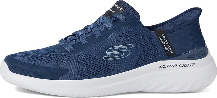 SKECHERS Bounder 2.0 Emerged Hands Free Slip-Ins Men's Shoes Navy : 7.5 D - Medium, Synthetic/Textile - Image 6