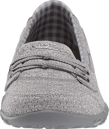 SKECHERS Breathe-Easy - Good Influence Women's Shoes Gray : 5 B - Medium, Textile - Image 6