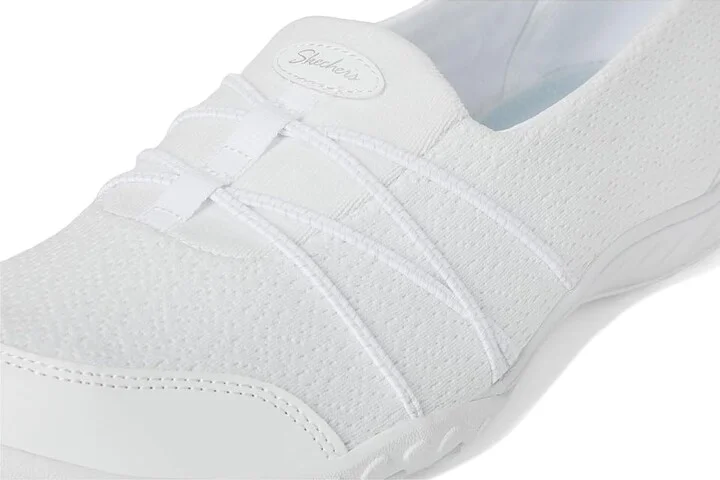 SKECHERS Breathe Easy - Harbor Hues Women's Shoes White : 6.5 B - Medium - Image 7