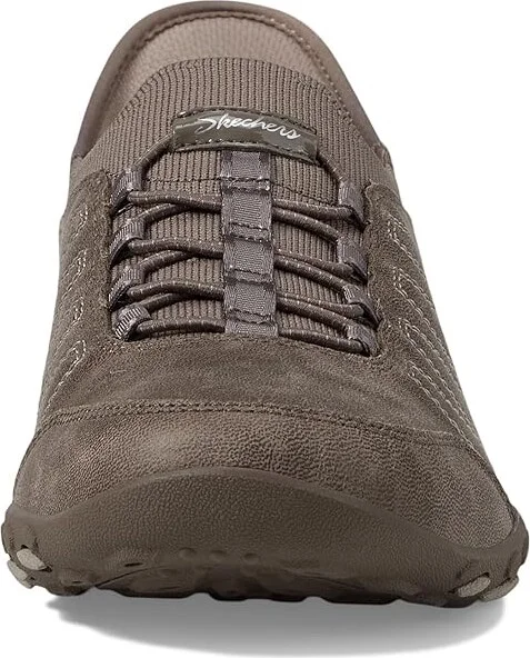 SKECHERS Breathe Easy- Home Body Hands Free Slip-Ins Women's Shoes Dark Taupe : 6.5 B - Medium - Image 5