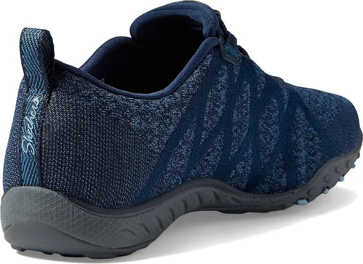 SKECHERS Breathe Easy - Infi-Knity Women's Shoes Navy : 5.5 B - Medium, Textile - Image 4