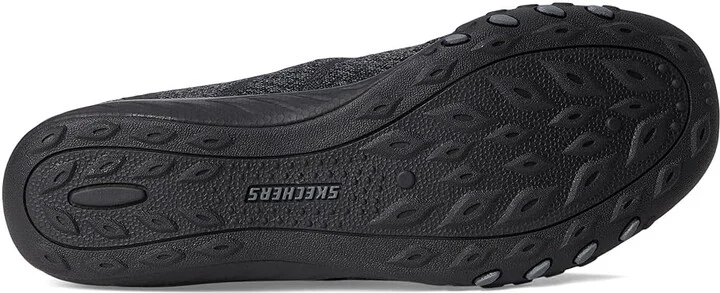 SKECHERS Breathe Easy - Knitty Waves Hands Free Slip-Ins Women's Shoes Black : 10 B - Medium, Lace/Mesh/Rubber - Image 3