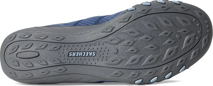SKECHERS Breathe Easy - Knitty Waves Hands Free Slip-Ins Women's Shoes Navy : 5.5 B - Medium, Lace/Mesh/Rubber - Image 3