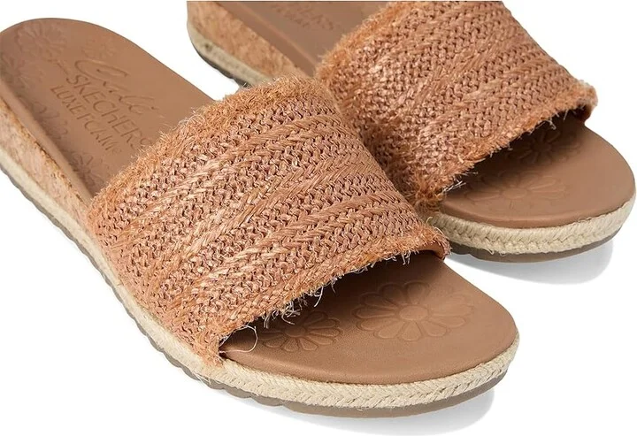 SKECHERS Breezie - Radiant Feels Women's Sandals Luggage : 5.5 B - Medium, Rubber - Image 7