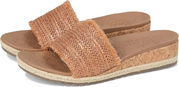 SKECHERS Breezie - Radiant Feels Women's Sandals Luggage : 5.5 B - Medium, Rubber