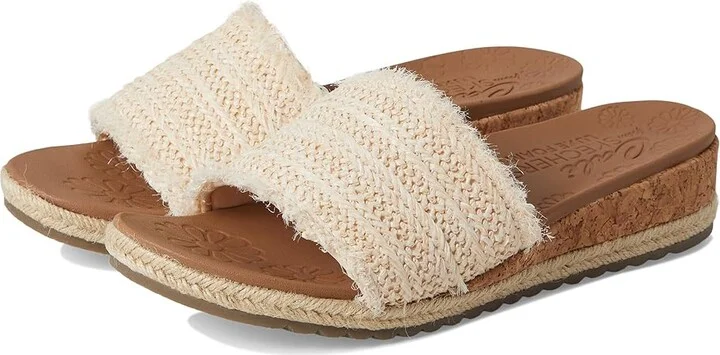 SKECHERS Breezie - Radiant Feels Women's Sandals Natural : 11 B - Medium, Rubber