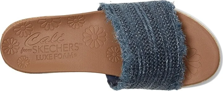 SKECHERS Breezie - Radiant Feels Women's Sandals Navy : 6 B - Medium, Rubber - Image 2