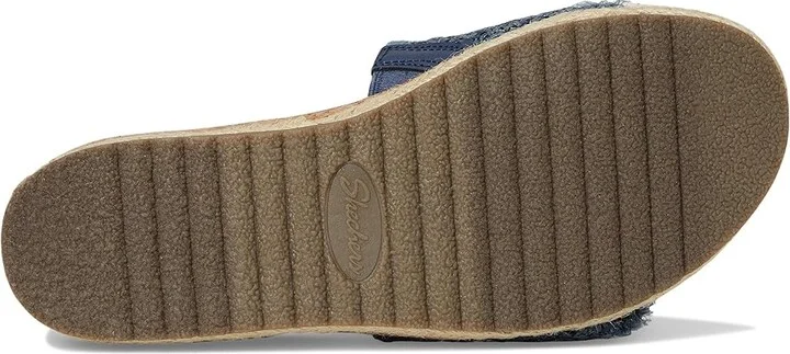 SKECHERS Breezie - Radiant Feels Women's Sandals Navy : 6 B - Medium, Rubber - Image 3
