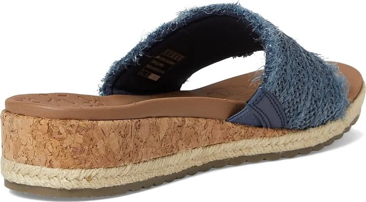 SKECHERS Breezie - Radiant Feels Women's Sandals Navy : 6 B - Medium, Rubber - Image 4