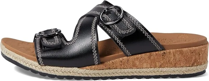 SKECHERS Breezie - Spring Is Calling Women's Shoes Black : 6 B - Medium, Synthetic - Image 5