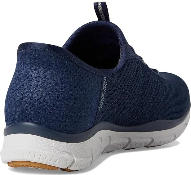 SKECHERS Brilliance - Night Shift Hands Free Slip-Ins Women's Shoes Navy : 6 B - Medium - Image 4