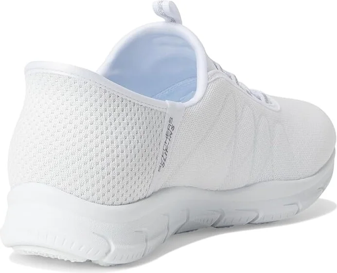 SKECHERS Brilliance - Night Shift Hands Free Slip-Ins Women's Shoes White : 5.5 B - Medium - Image 4