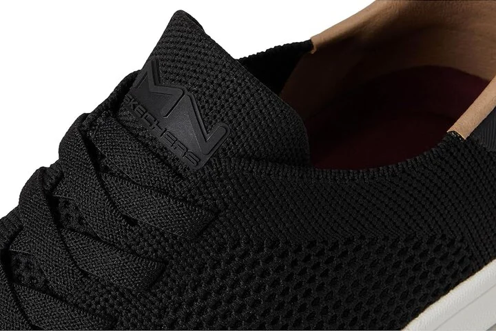 SKECHERS Bryson Men's Shoes Black Sportknit/White Bottom : 6.5 D - Medium, Textile - Image 8