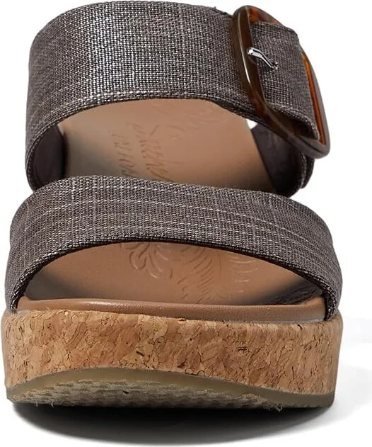 SKECHERS Brystol Women's Shoes Chocolate : 6 B - Medium, Canvas/Textile - Image 2