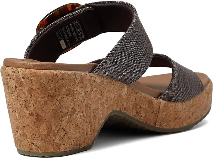 SKECHERS Brystol Women's Shoes Chocolate : 6 B - Medium, Canvas/Textile - Image 4