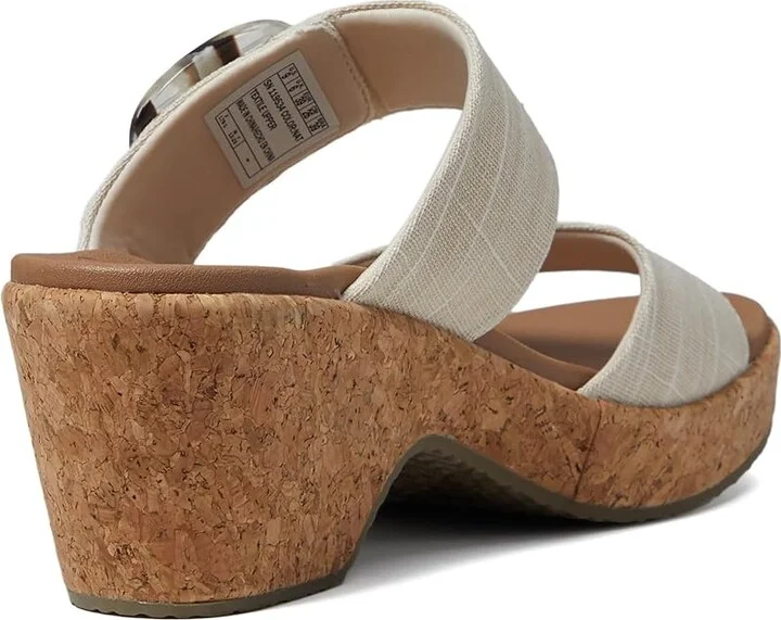 SKECHERS Brystol Women's Shoes Natural : 5.5 B - Medium, Canvas/Textile - Image 4