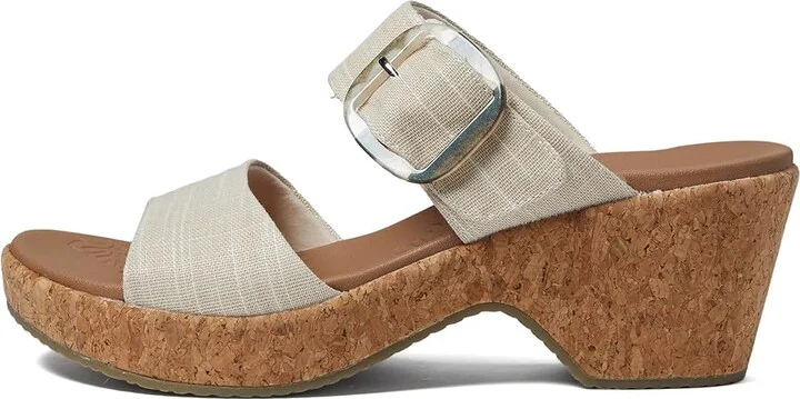 SKECHERS Brystol Women's Shoes Natural : 5.5 B - Medium, Canvas/Textile - Image 5