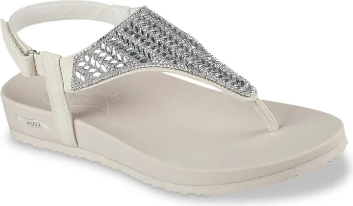 Skechers Cali Arch Fit Meditation Hidden Gems Sandal