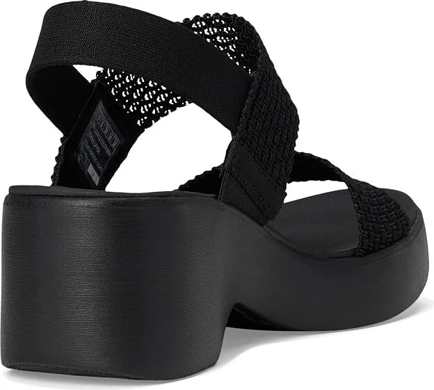 SKECHERS Cali Day Women's Sandals Black/Black : 9 B - Medium, Rubber - Image 4