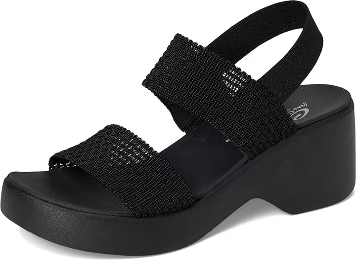 SKECHERS Cali Day Women's Sandals Black/Black : 9 B - Medium, Rubber - Image 5