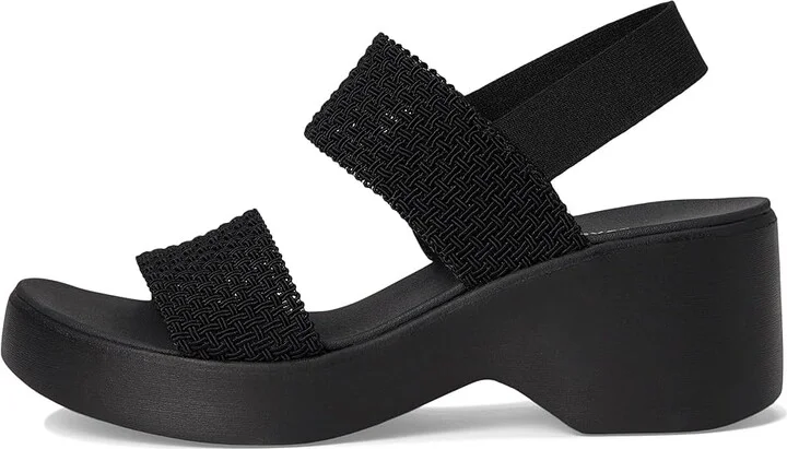 SKECHERS Cali Day Women's Sandals Black/Black : 9 B - Medium, Rubber - Image 6