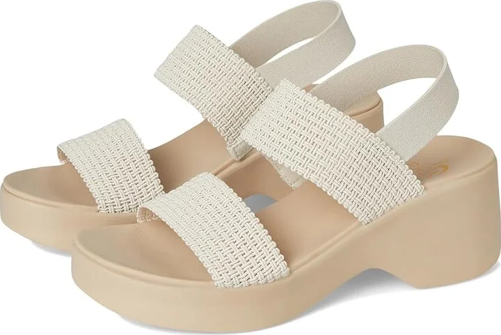 SKECHERS Cali Day Women's Sandals White : 8 B - Medium, Rubber