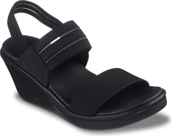 Skechers Cali Rumble On Night Flirt Wedge Sandal