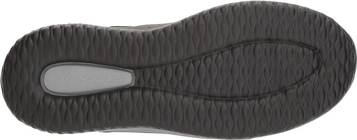 SKECHERS Classic Fit Delson Camben Men's Shoes Black/Gray : 7 D - Medium, Synthetic/Textile - Image 4